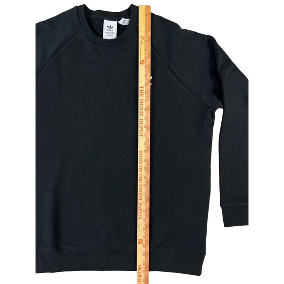 NWT Adidas Prime‎ green Essential Crewneck Long Sleeve Black Sweatshirt Size XL - Picture 6 of 7